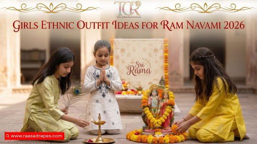 Girls Ethnic Outfits for Ramnavmi