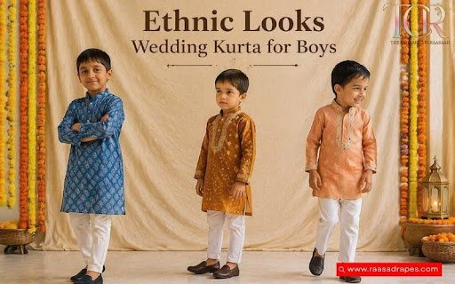 Wedding Kurta for Boys: Stylish Ethnic Looks by The Chikankari Raasaah